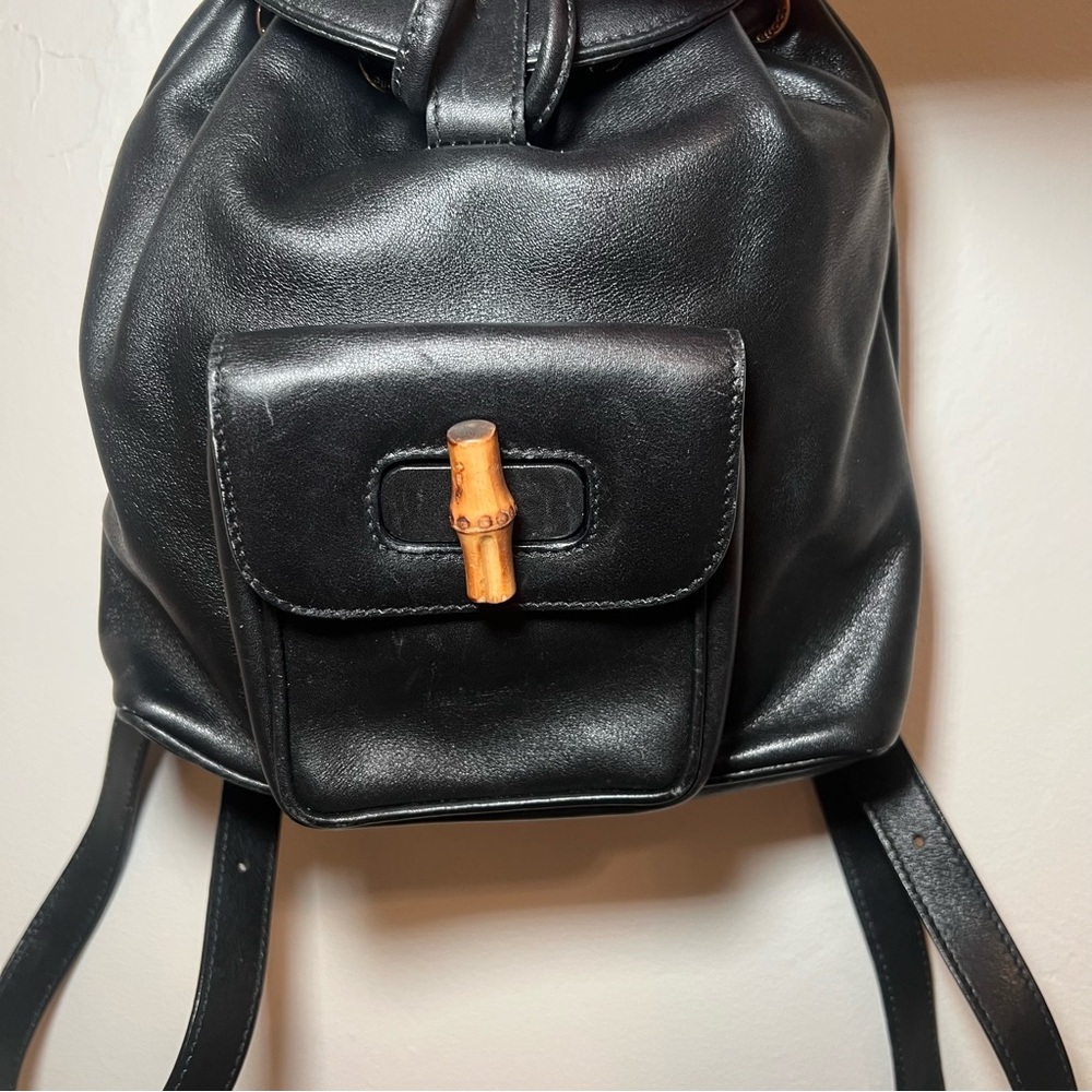 Vintage Gucci Bamboo mini backpack - Picture 8 of 9